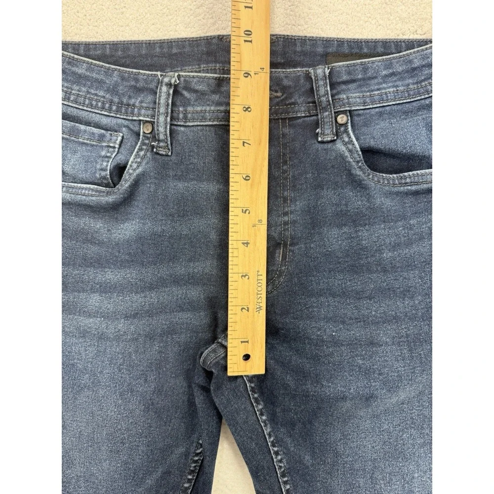 The Perfect Jean NYC Men 30 Skinny Fit Blue Dark Indigo Wash Stretch‎ Flex 30x30